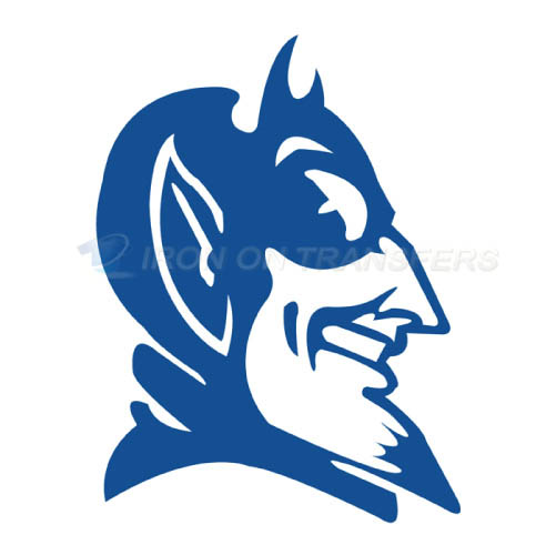 Duke Blue Devils Iron-on Stickers (Heat Transfers)NO.4290